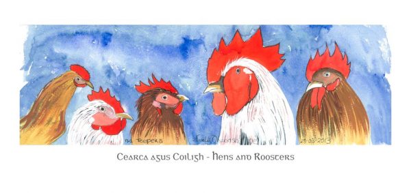 Hens and roosters